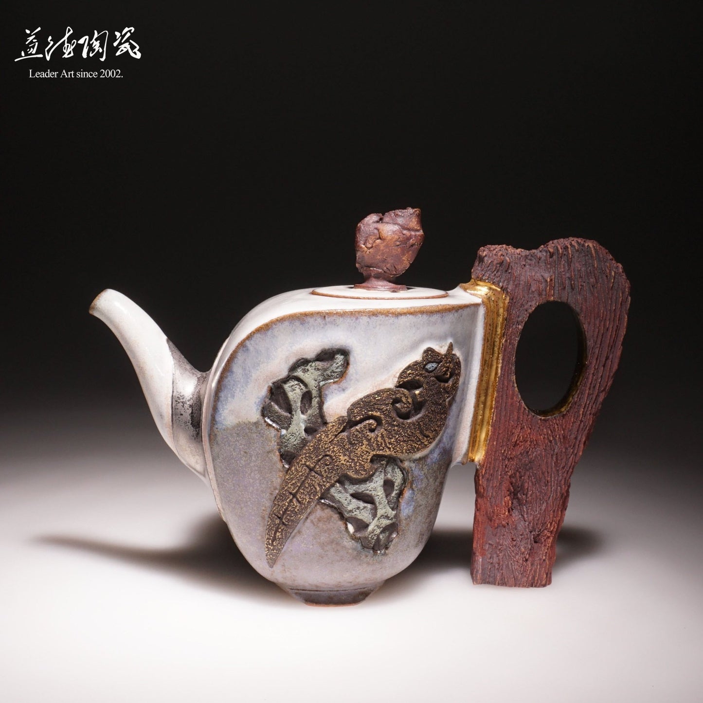 Black stone / Return Swallow - Taiwan International Gold Teapot Prizes - LEADER 益德 | 居家設計藝品・人文茶器・空間美學作品