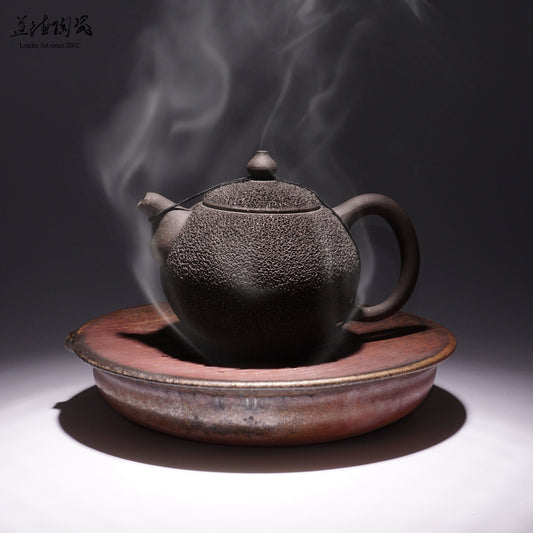 Iron-clay Zen Cloud Ice smoke Teapot - LEADER 益德 | 居家設計藝品・人文茶器・空間美學作品